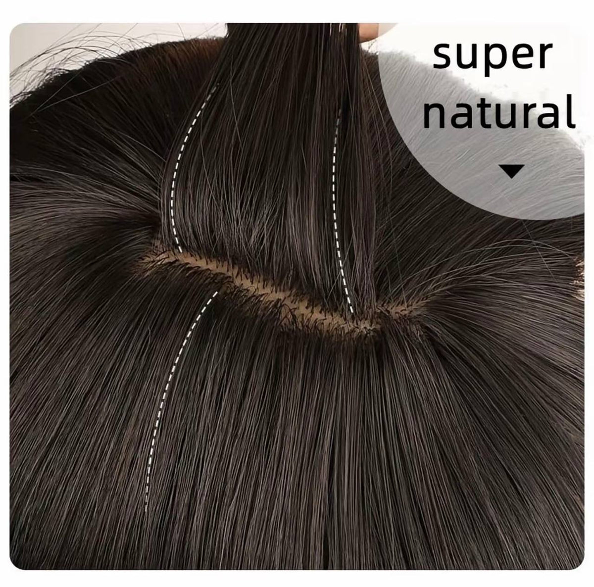 Natural Hairline Detail